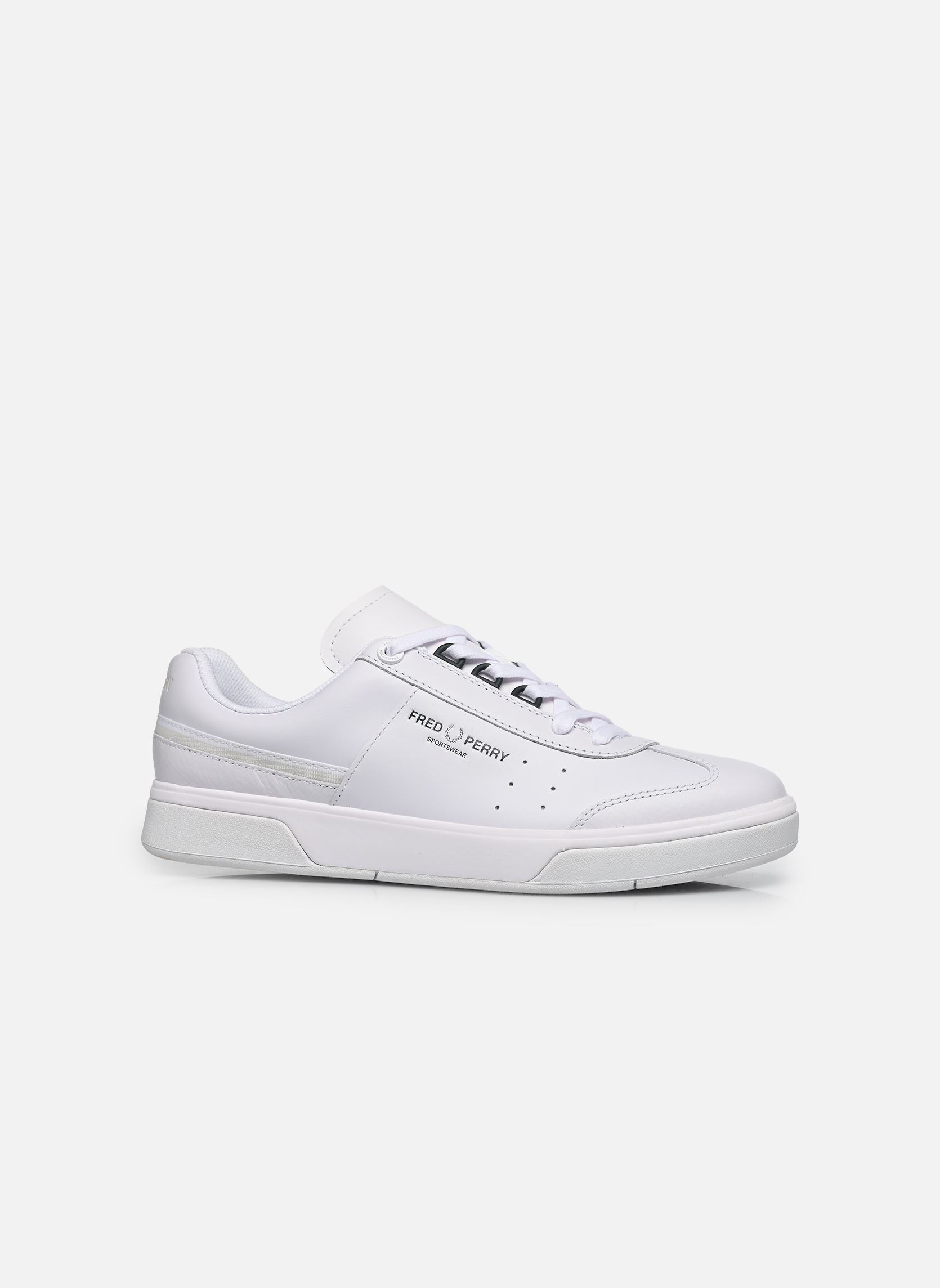Niedrige Sneaker B302 Leather herren weiß Fred Perry Niedrige Sneaker B302 Leather herren weiß White