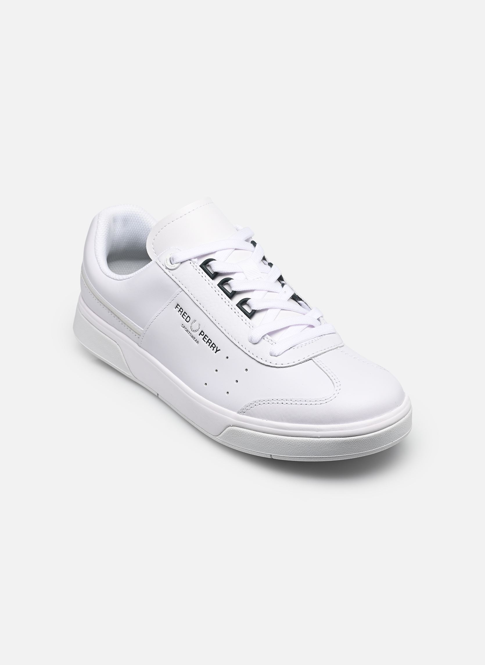 Niedrige Sneaker B302 Leather herren weiß Fred Perry Niedrige Sneaker B302 Leather herren weiß White