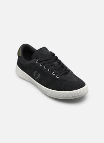 Niedrige Sneaker Tennis Shoe Suede herren grün