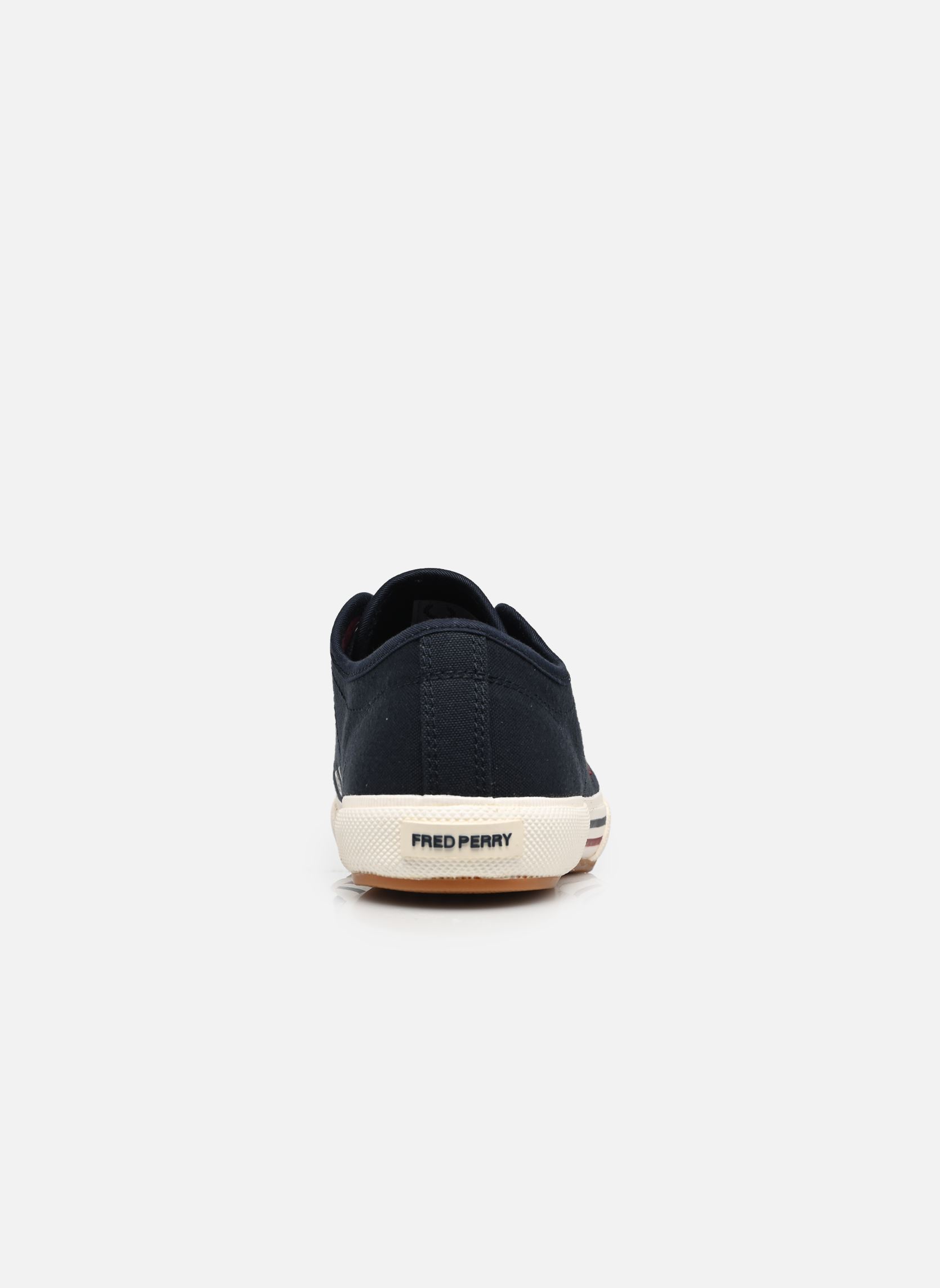 Baskets basses B708 Vintage Tennis Canvas homme bleu Fred Perry Baskets basses B708 Vintage Tennis Canvas homme bleu NVY/SWHT/BNTRED