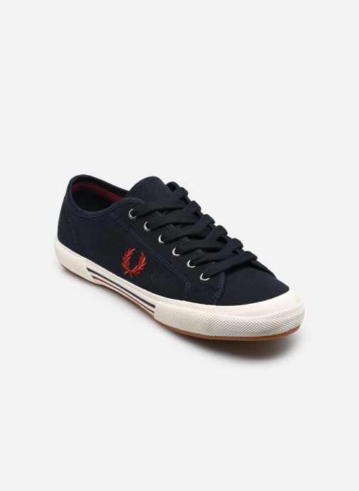 Fred Perry Niedrige Sneaker B708 Vintage Tennis Canvas herren blau
