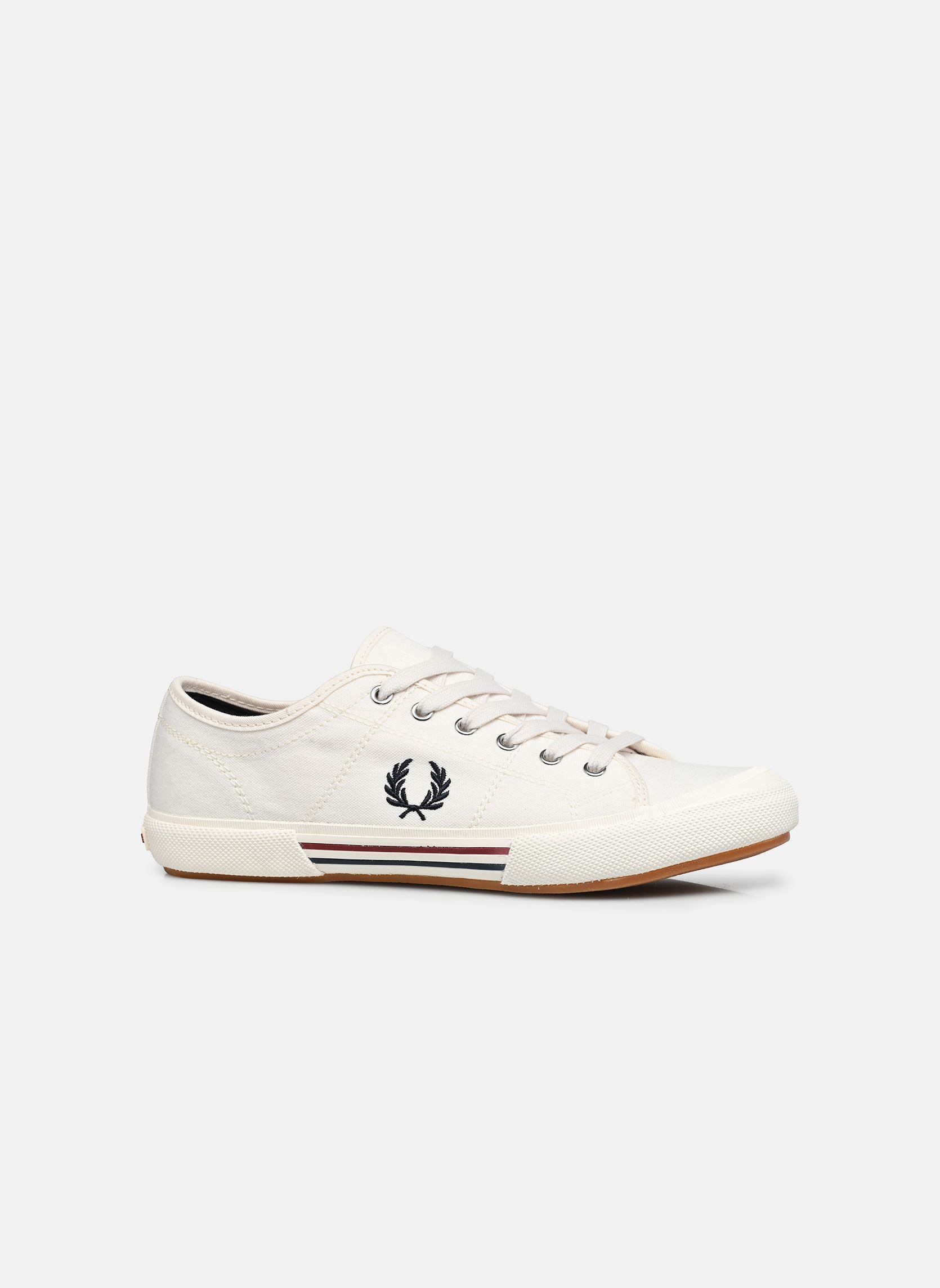 Niedrige Sneaker B708 Vintage Tennis Canvas herren weiß Fred Perry Niedrige Sneaker B708 Vintage Tennis Canvas herren weiß SNWHT/BRED/NVY