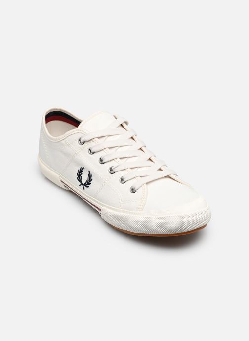 Fred Perry Baskets basses B708 Vintage Tennis Canvas homme blanc