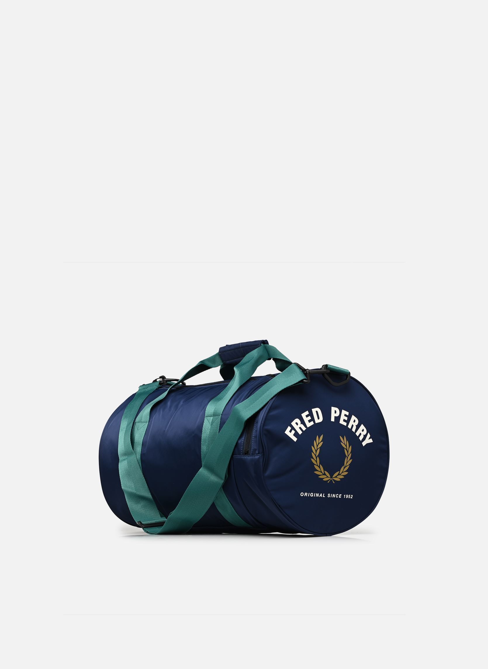 Sacs de voyage Sport Nylon Large Barrel Bag homme bleu Fred Perry Sacs de voyage Sport Nylon Large Barrel Bag homme bleu Tennis Blue