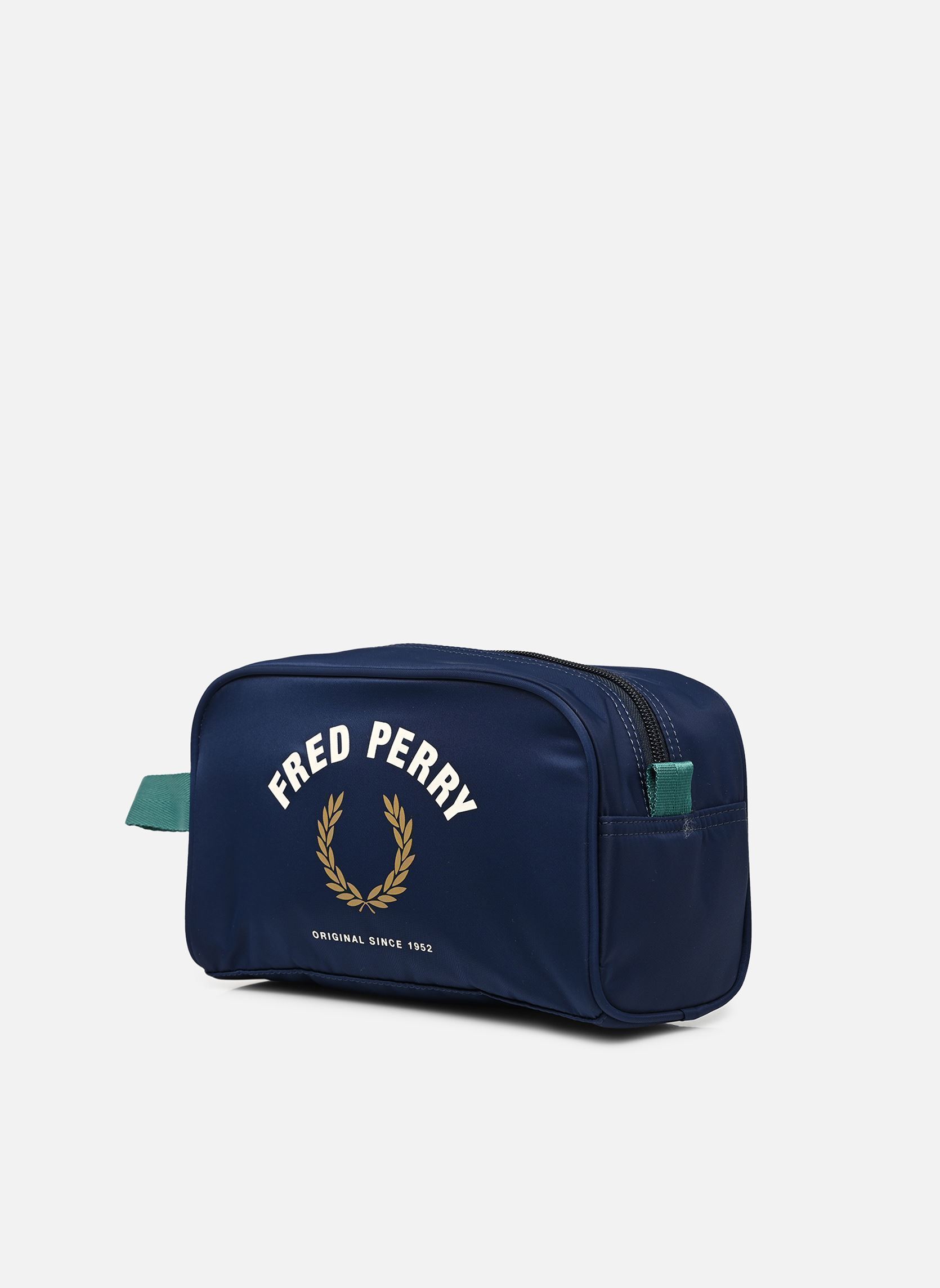 Toilettassen Sports Nylon Wash Bag heren blauw Fred Perry Toilettassen Sports Nylon Wash Bag heren blauw Tennis Blue