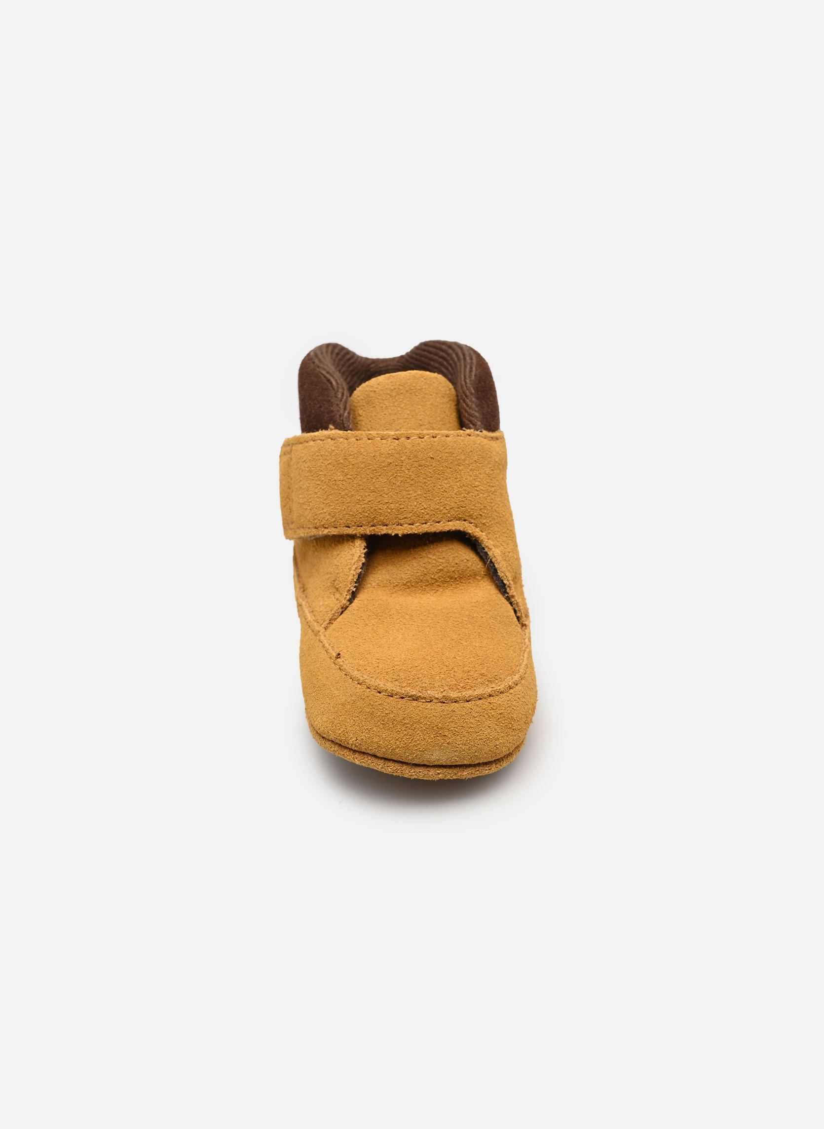 Stiefeletten / Ankle Boots Crib Bootie Mid Hook & Loop Boot 1 jungen braun Timberland Stiefeletten / Ankle Boots Crib Bootie Mid Hook & Loop Boot 1 jungen braun WHEAT SUEDE