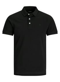 Polos Jjepaulos Polo Ss Noos Jnr garçon noir