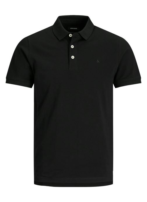 Jack & Jones Poloshirts Jjepaulos Polo Ss Noos Jnr jungen schwarz
