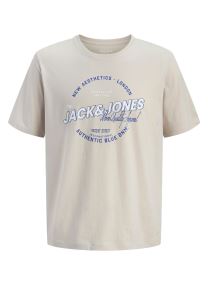 Tee-shirts manches courtes Jjelogo Tee Ss O-Neck 2 Col Ss26 Sn Jnr garçon gris Jack & Jones Tee-shirts manches courtes Jjelogo Tee Ss O-Neck 2 Col Ss26 Sn Jnr garçon gris MOONBEAM