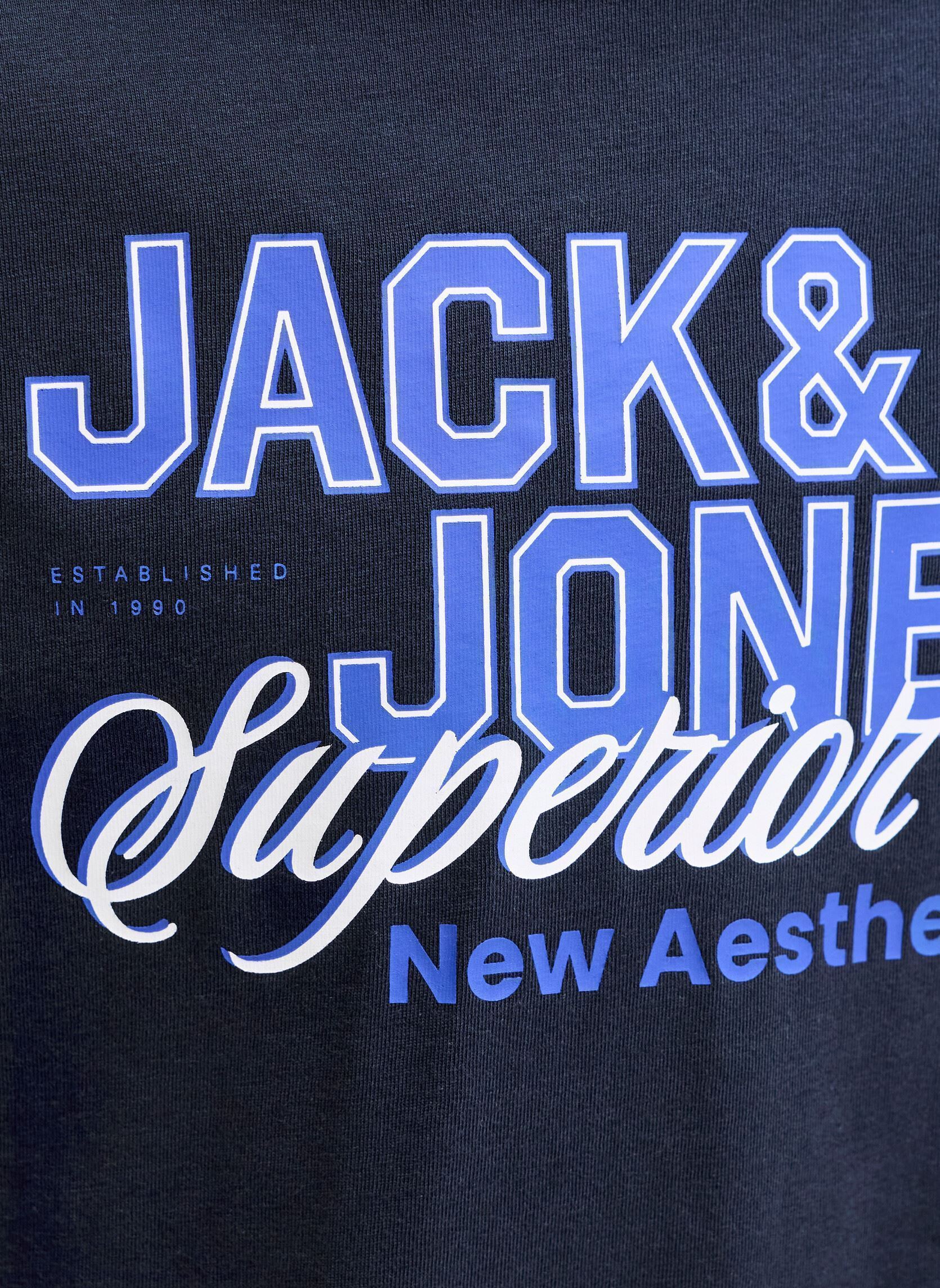 Kurzarm-T-Shirts Jjelogo Tee Ss O-Neck 2 Col Ss26 Sn Jnr jungen blau Jack & Jones Kurzarm-T-Shirts Jjelogo Tee Ss O-Neck 2 Col Ss26 Sn Jnr jungen blau NAVY BLAZER
