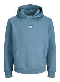 Sweats à capuche Jjcorp Graphic Sweat Hood Jnr garçon bleu