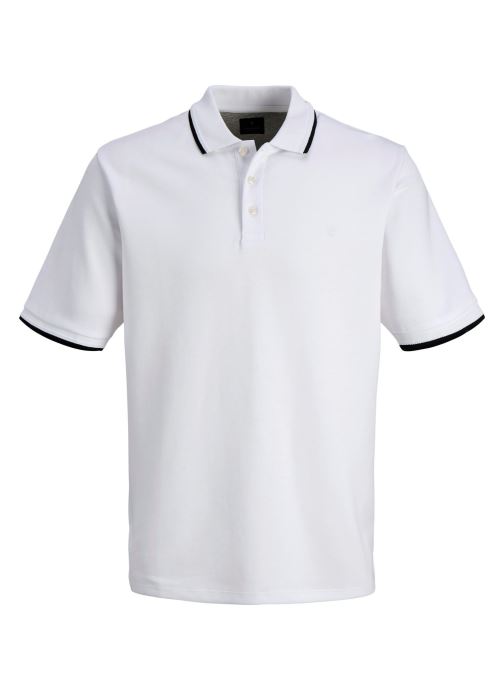 Jack & Jones Poloshirts Jprblaethan Detail Ss Polo Jnr jungen weiß