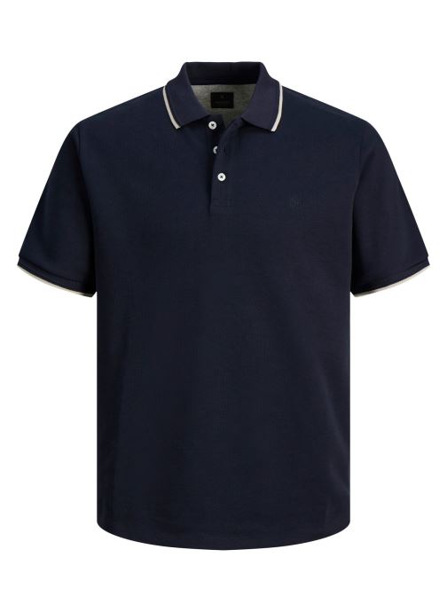 Jack & Jones Poloshirts Jprblaethan Detail Ss Polo Jnr jungen blau