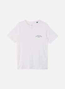 Tee-shirts manches courtes Jjcollege Logo Tee Ss Crew Neck Jnr garçon bleu