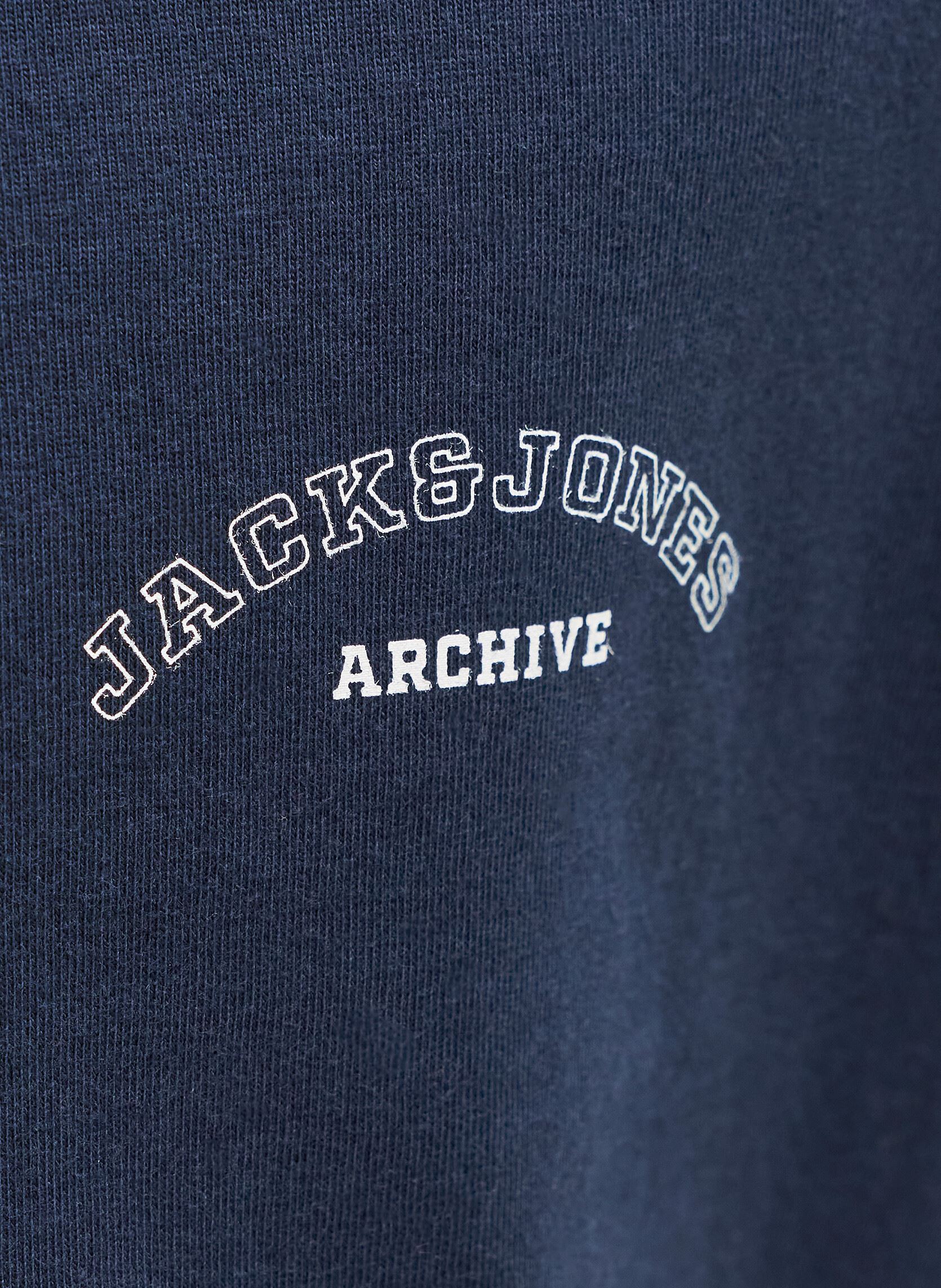 Tee-shirts manches courtes Jjcollege Logo Tee Ss Crew Neck Jnr garçon bleu Jack & Jones Tee-shirts manches courtes Jjcollege Logo Tee Ss Crew Neck Jnr garçon bleu NAVY BLAZER