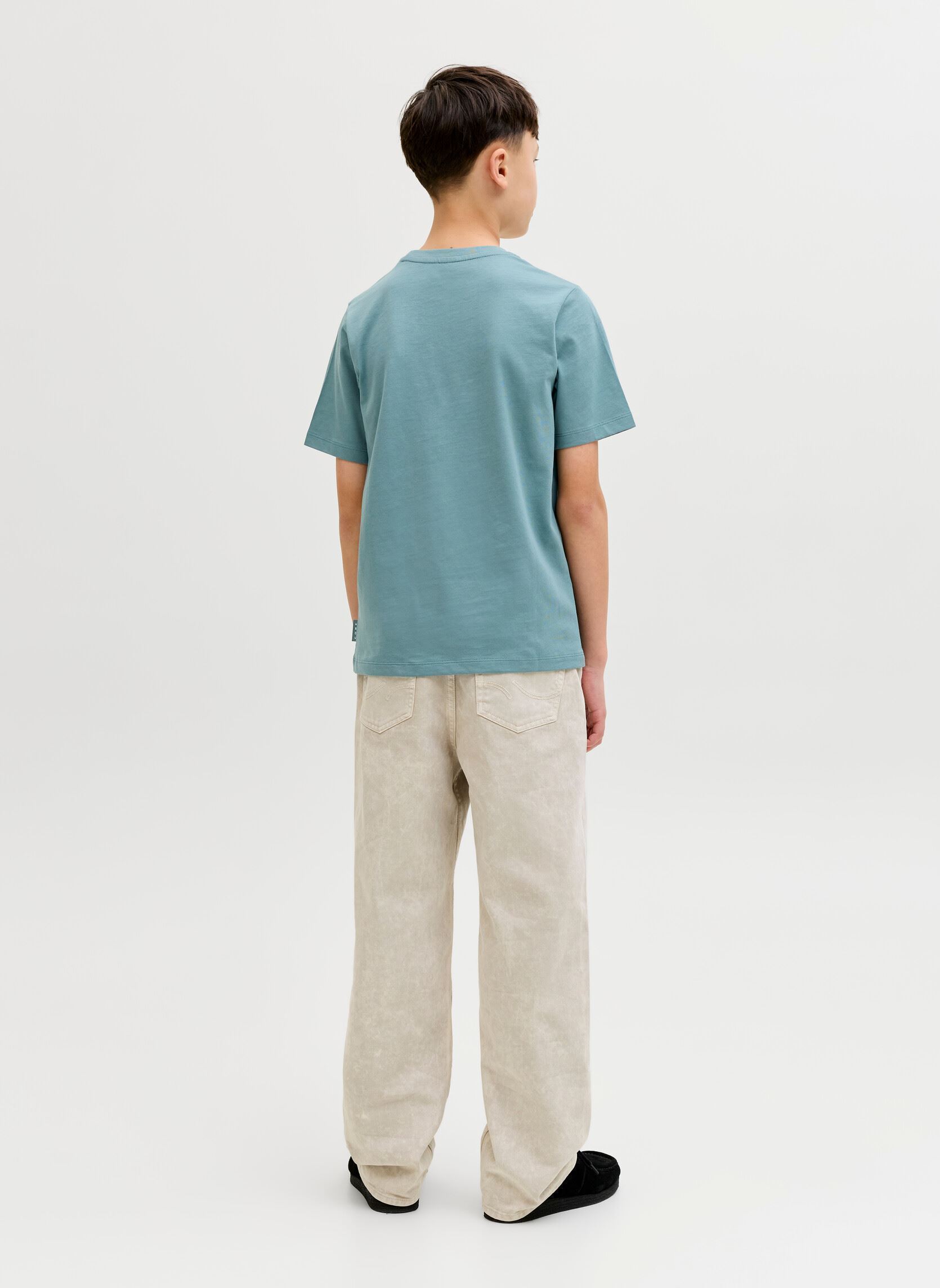 Tee-shirts manches courtes Jcofusion Dots Print Tee Ss Cn Sn Jnr garçon vert Jack & Jones Tee-shirts manches courtes Jcofusion Dots Print Tee Ss Cn Sn Jnr garçon vert NORTH ATLANTIC