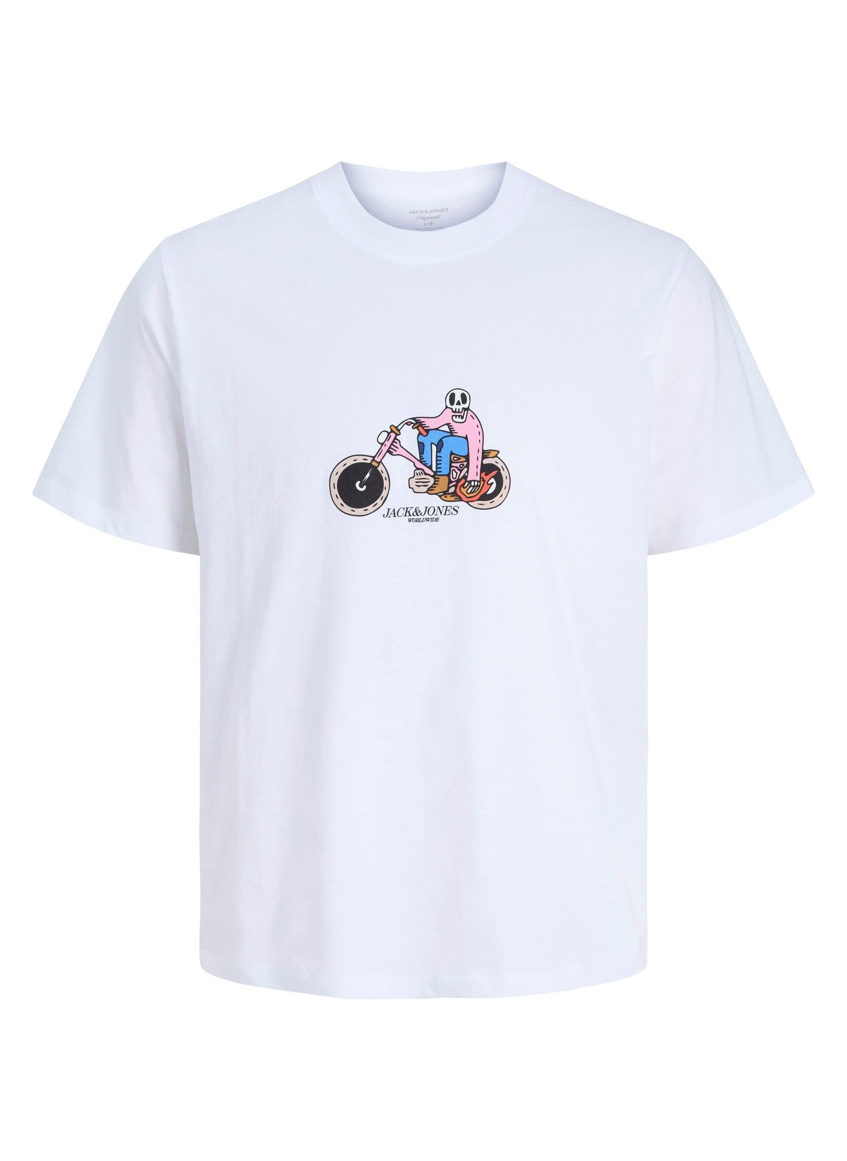 Vêtements Jack & Jones Jorcatskills Skull Tee Ss Cn Sn Jnr pour Enfant