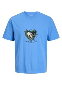 Tee-shirts manches courtes Jorcatskills Skull Tee Ss Cn Sn Jnr garçon bleu Jack & Jones Tee-shirts manches courtes Jorcatskills Skull Tee Ss Cn Sn Jnr garçon bleu MARINA