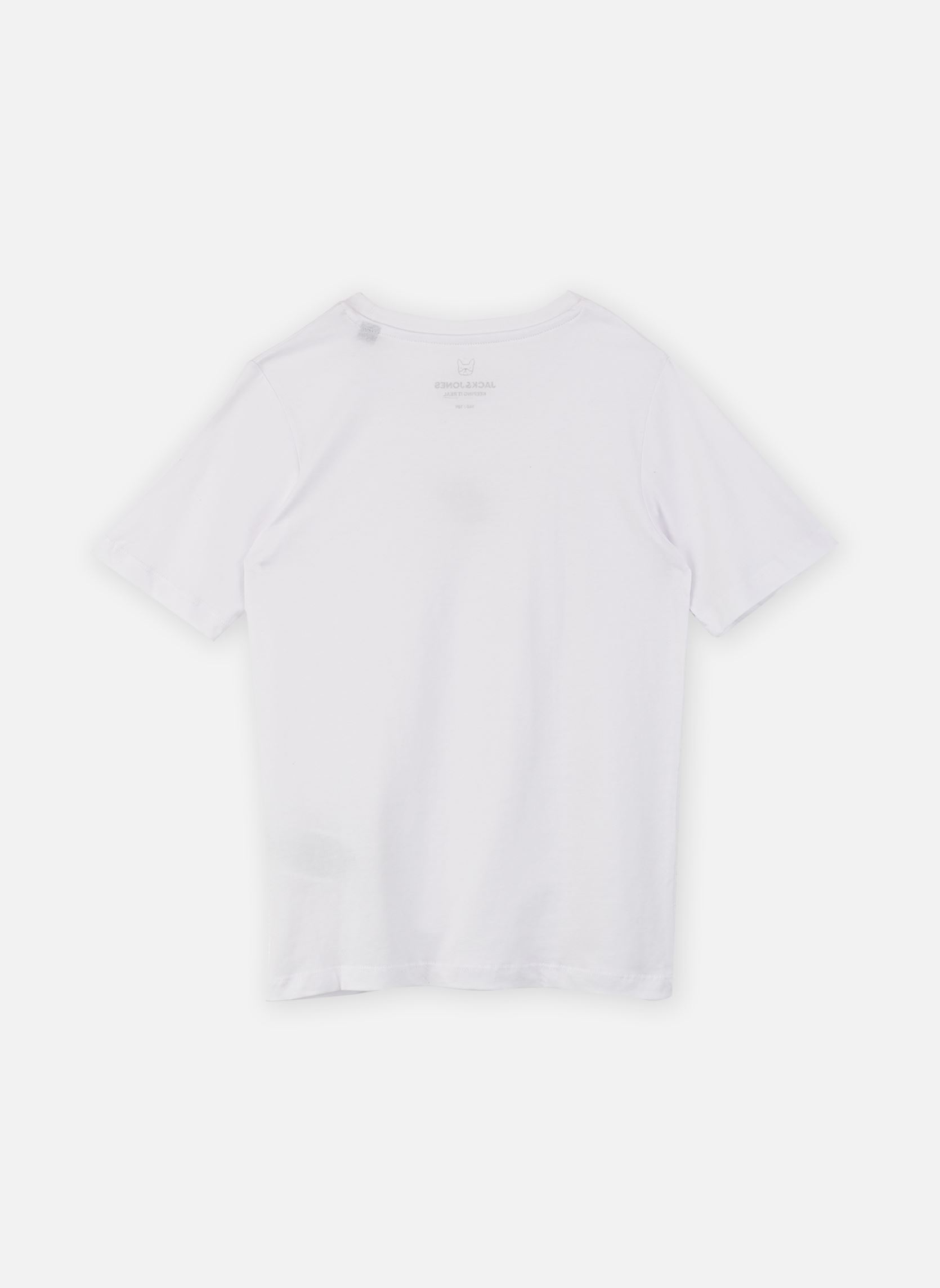 Tee-shirts manches courtes Jjcorp Graphic Tee Ss O-Neck Jnr garçon blanc Jack & Jones Tee-shirts manches courtes Jjcorp Graphic Tee Ss O-Neck Jnr garçon blanc WHITE