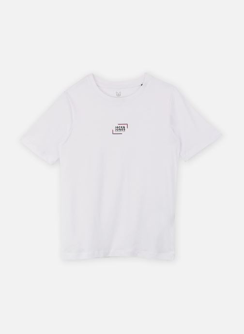 Jack & Jones Tee-shirts manches courtes Jjcorp Graphic Tee Ss O-Neck Jnr garçon blanc