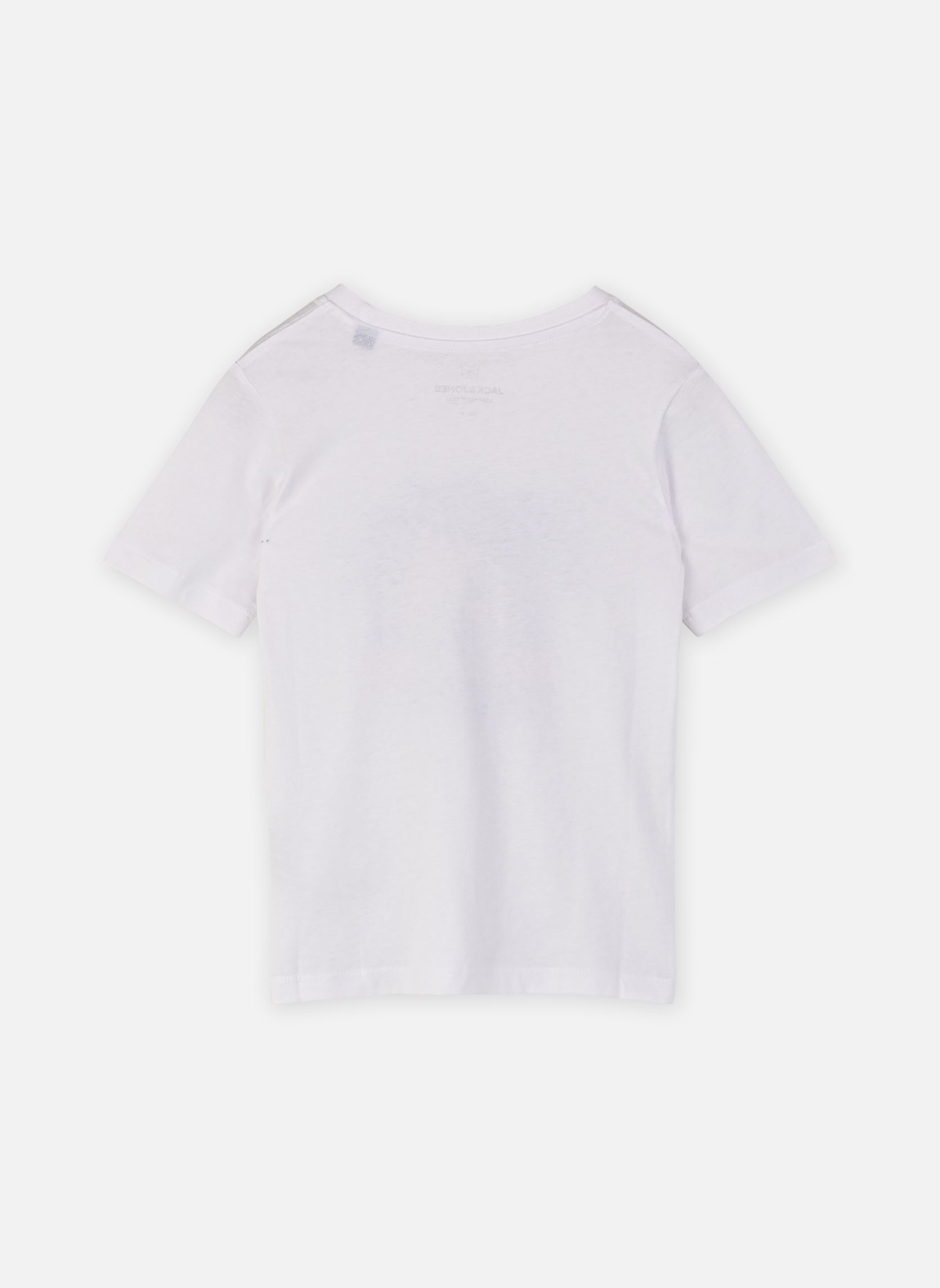 Tee-shirts Jjking Tee Ss Crew Neck Jnr garçon blanc Jack & Jones Tee-shirts Jjking Tee Ss Crew Neck Jnr garçon blanc BRIGHT WHITE