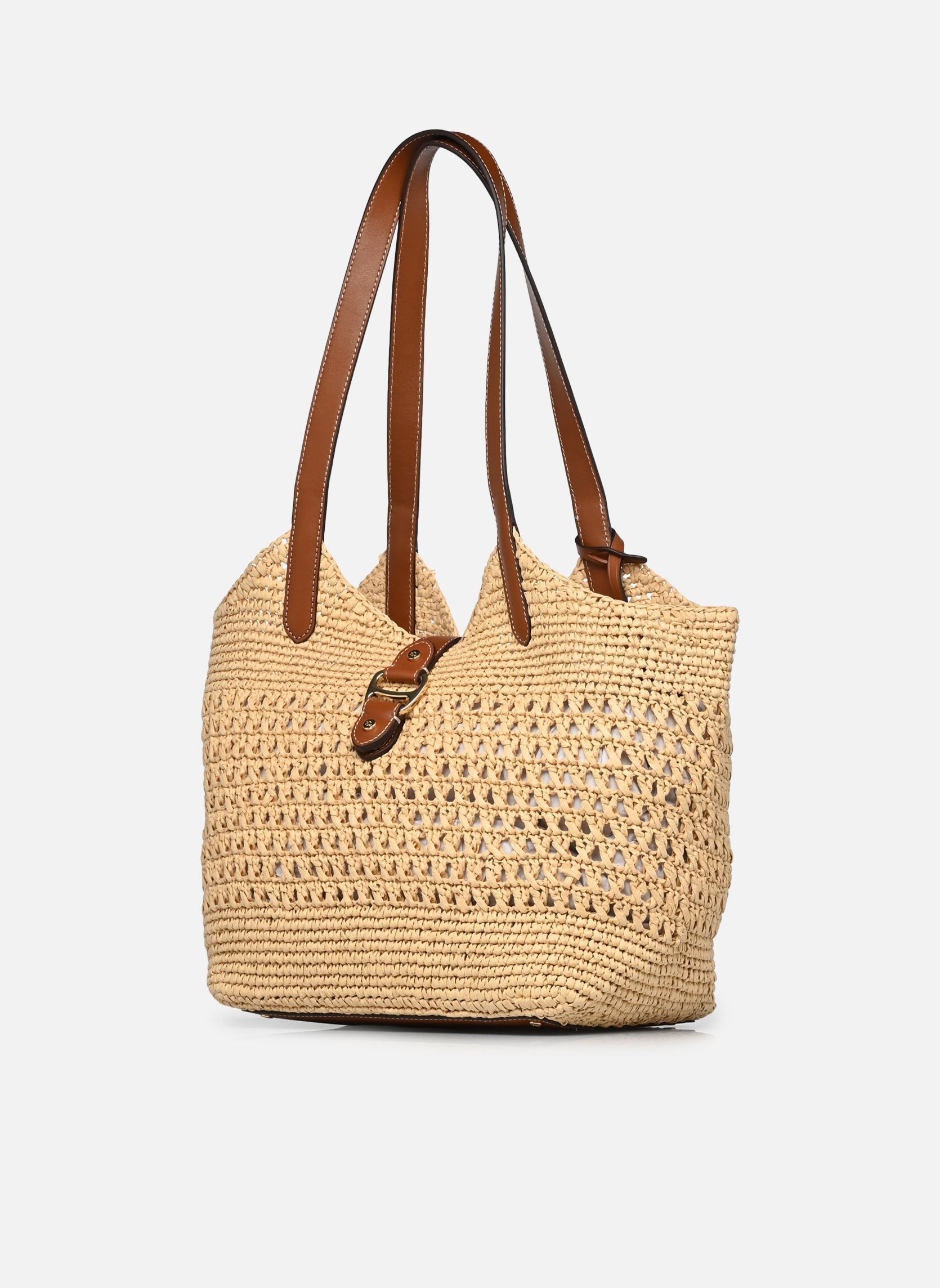 Manden Tasha Stw Tt-Tote-Large dames beige Lauren Ralph Lauren Manden Tasha Stw Tt-Tote-Large dames beige NATURAL/LAUREN TAN