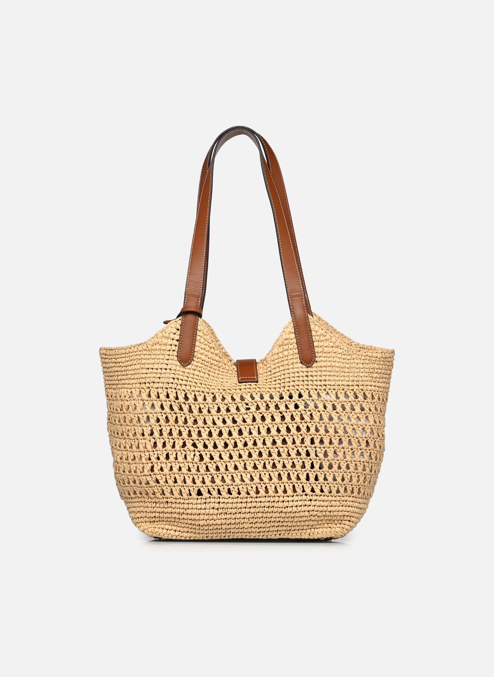 Manden Tasha Stw Tt-Tote-Large dames beige Lauren Ralph Lauren Manden Tasha Stw Tt-Tote-Large dames beige NATURAL/LAUREN TAN