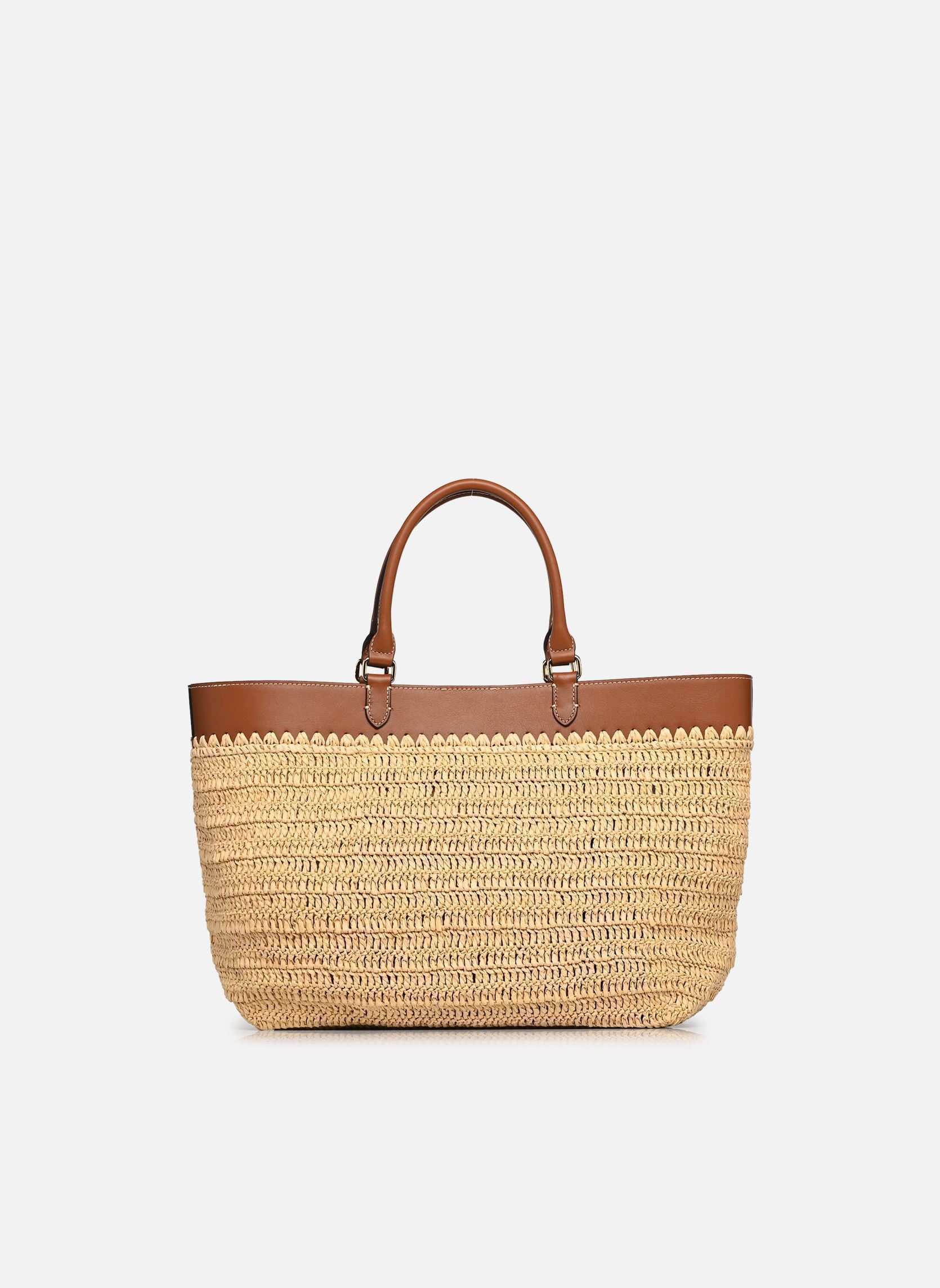 Cabas Kyla Tote-Tote-Large femme beige Lauren Ralph Lauren Cabas Kyla Tote-Tote-Large femme beige NATURAL/LAUREN TAN