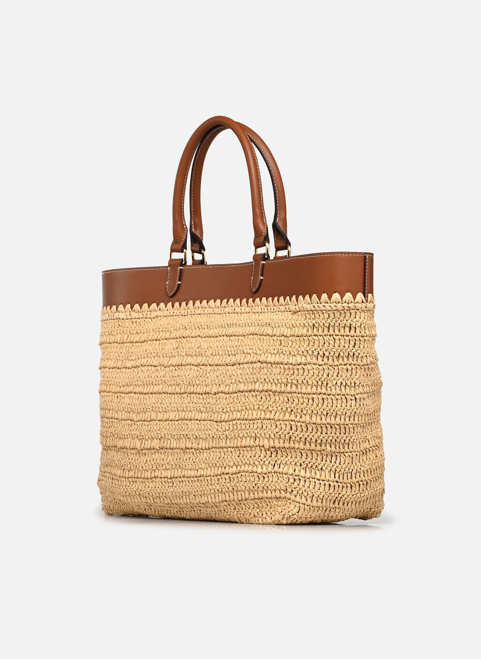 Cabas Kyla Tote-Tote-Large femme beige Lauren Ralph Lauren Cabas Kyla Tote-Tote-Large femme beige NATURAL/LAUREN TAN