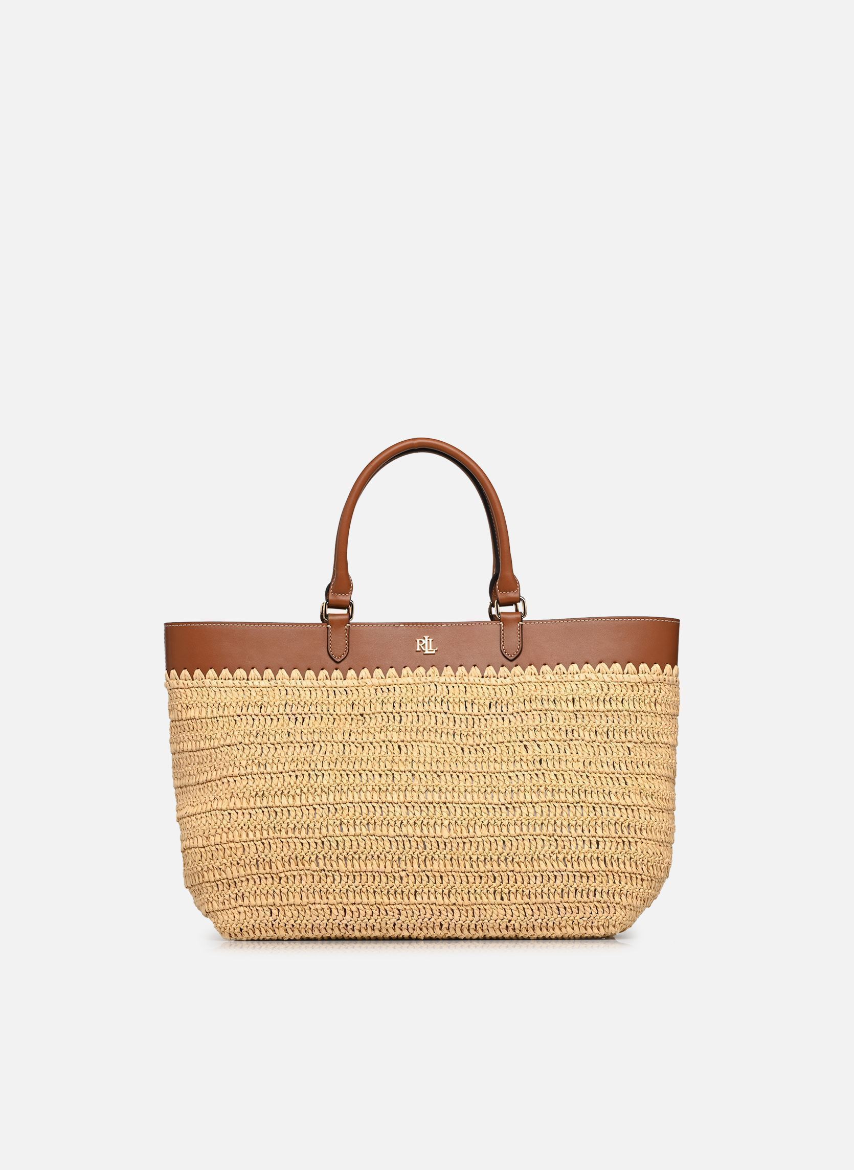 Cabas Kyla Tote-Tote-Large femme beige Lauren Ralph Lauren Cabas Kyla Tote-Tote-Large femme beige NATURAL/LAUREN TAN