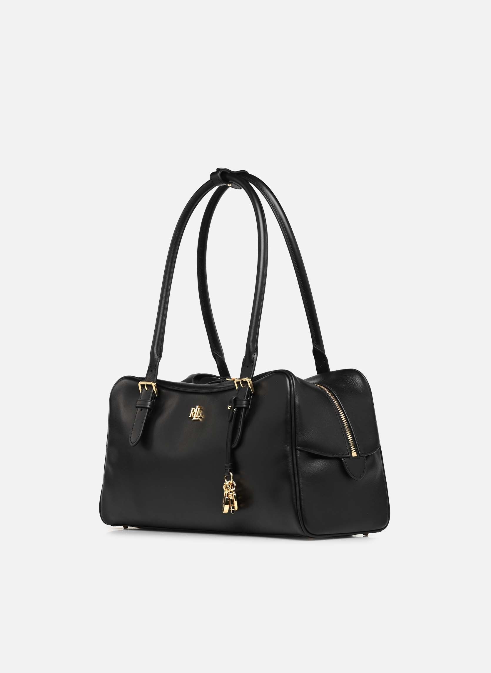 Handtassen Mrcy Zp Schl-Satchel-Large dames zwart Lauren Ralph Lauren Handtassen Mrcy Zp Schl-Satchel-Large dames zwart BLACK