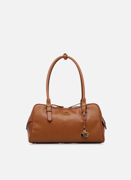 Lauren Ralph Lauren Borse a tracolla Mrcy Zp Schl-Satchel-Large donna marrone