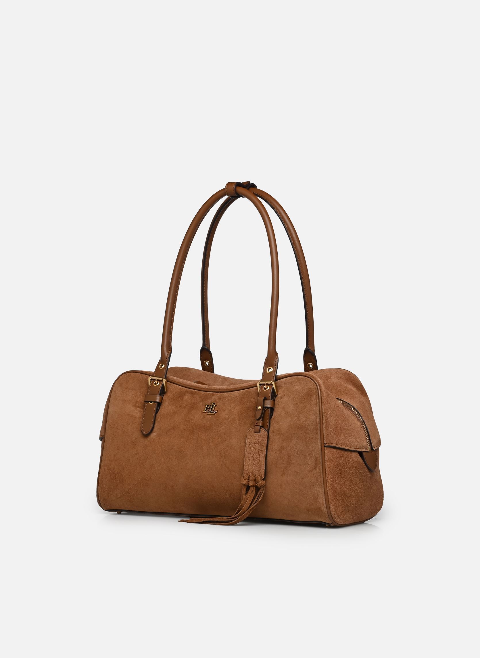 Handtassen Mrcy Zp Schl-Satchel-Large dames bruin Lauren Ralph Lauren Handtassen Mrcy Zp Schl-Satchel-Large dames bruin LIGHT TOBACCO/LIGHT TOBACCO