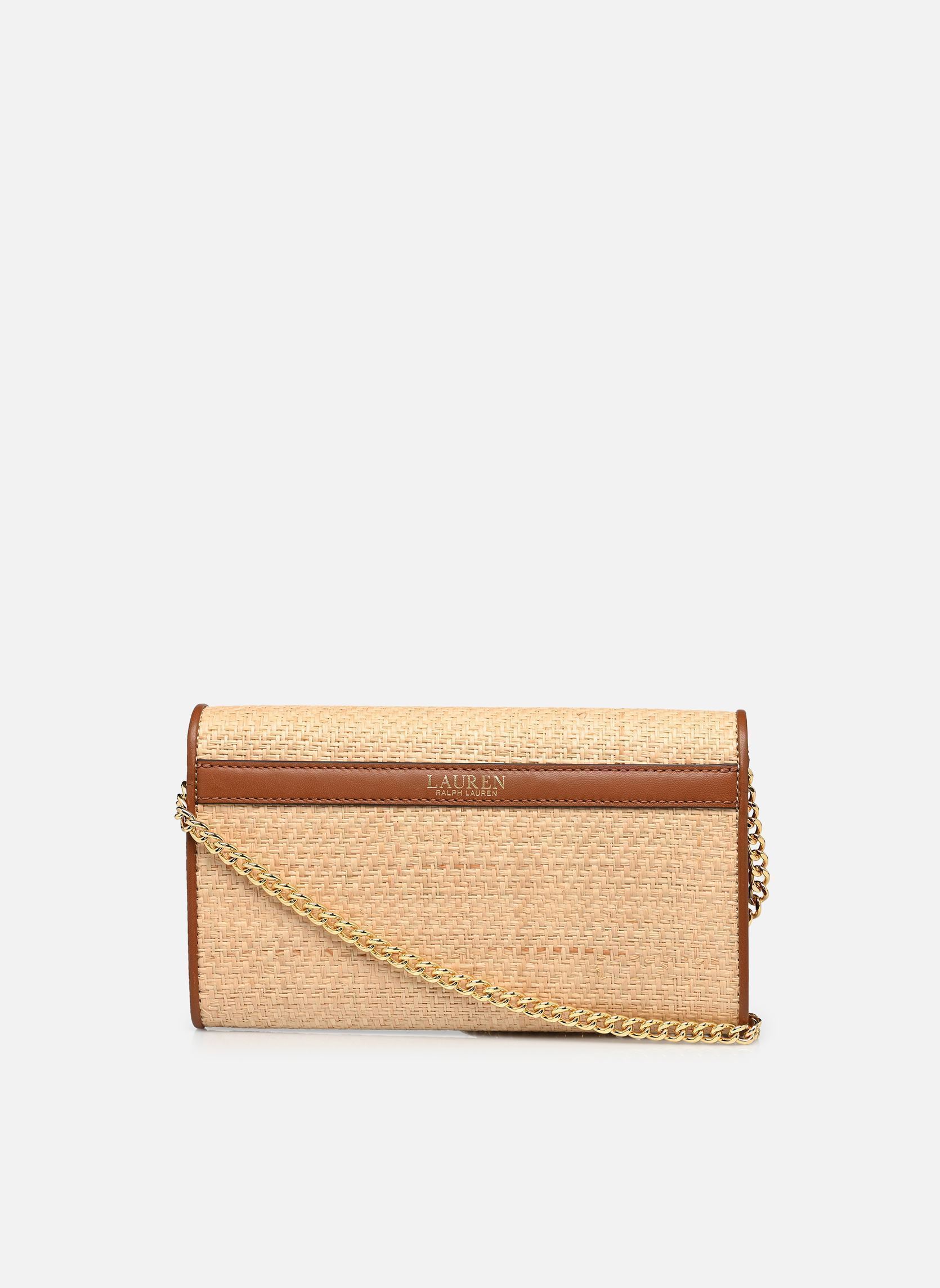 Pochettes Adair Ii-Wallet On A Chain-Large femme beige Lauren Ralph Lauren Pochettes Adair Ii-Wallet On A Chain-Large femme beige NATURAL/LAUREN TAN