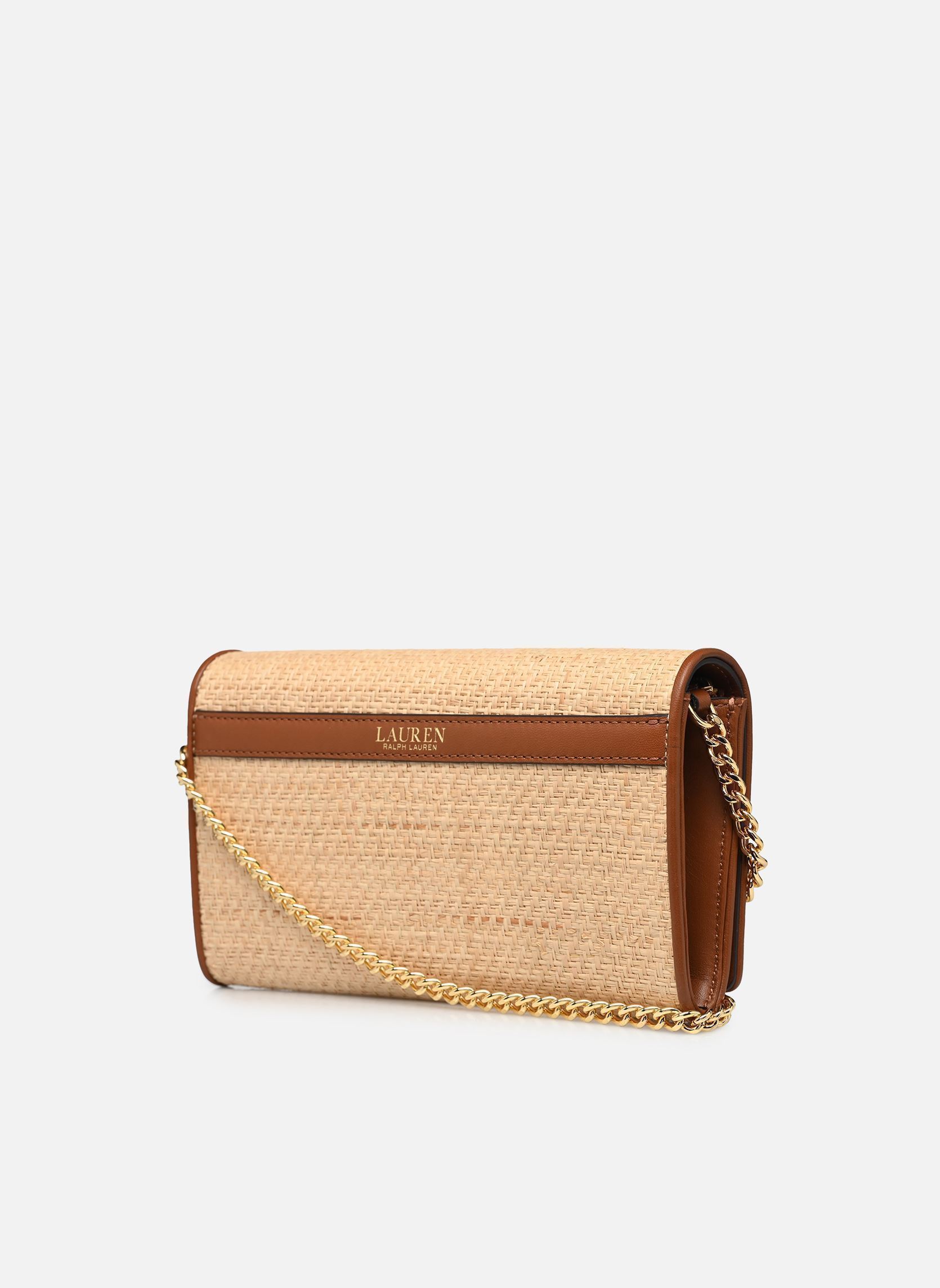 Pochettes Adair Ii-Wallet On A Chain-Large femme beige Lauren Ralph Lauren Pochettes Adair Ii-Wallet On A Chain-Large femme beige NATURAL/LAUREN TAN