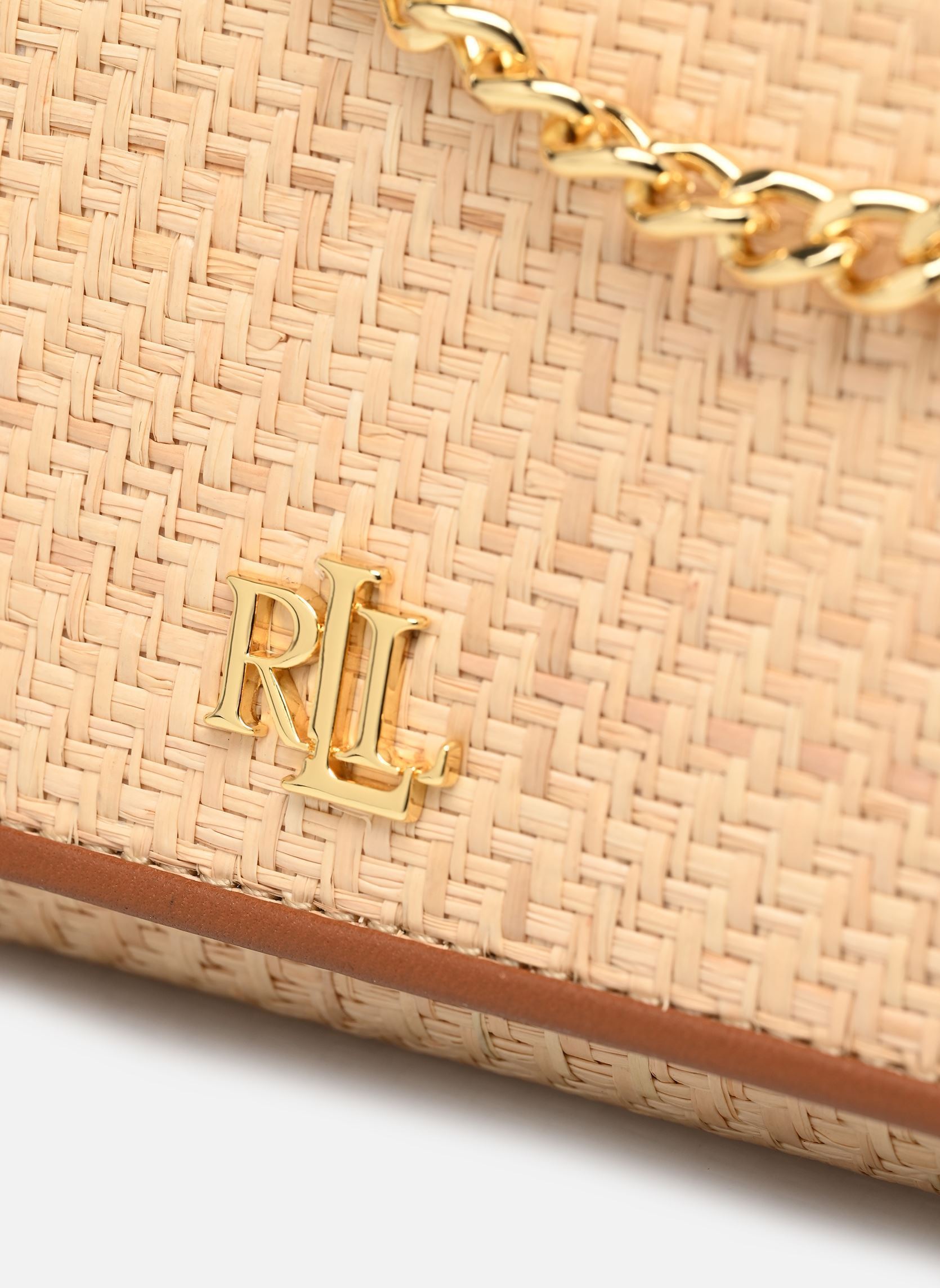 Pochettes Adair Ii-Wallet On A Chain-Large femme beige Lauren Ralph Lauren Pochettes Adair Ii-Wallet On A Chain-Large femme beige NATURAL/LAUREN TAN