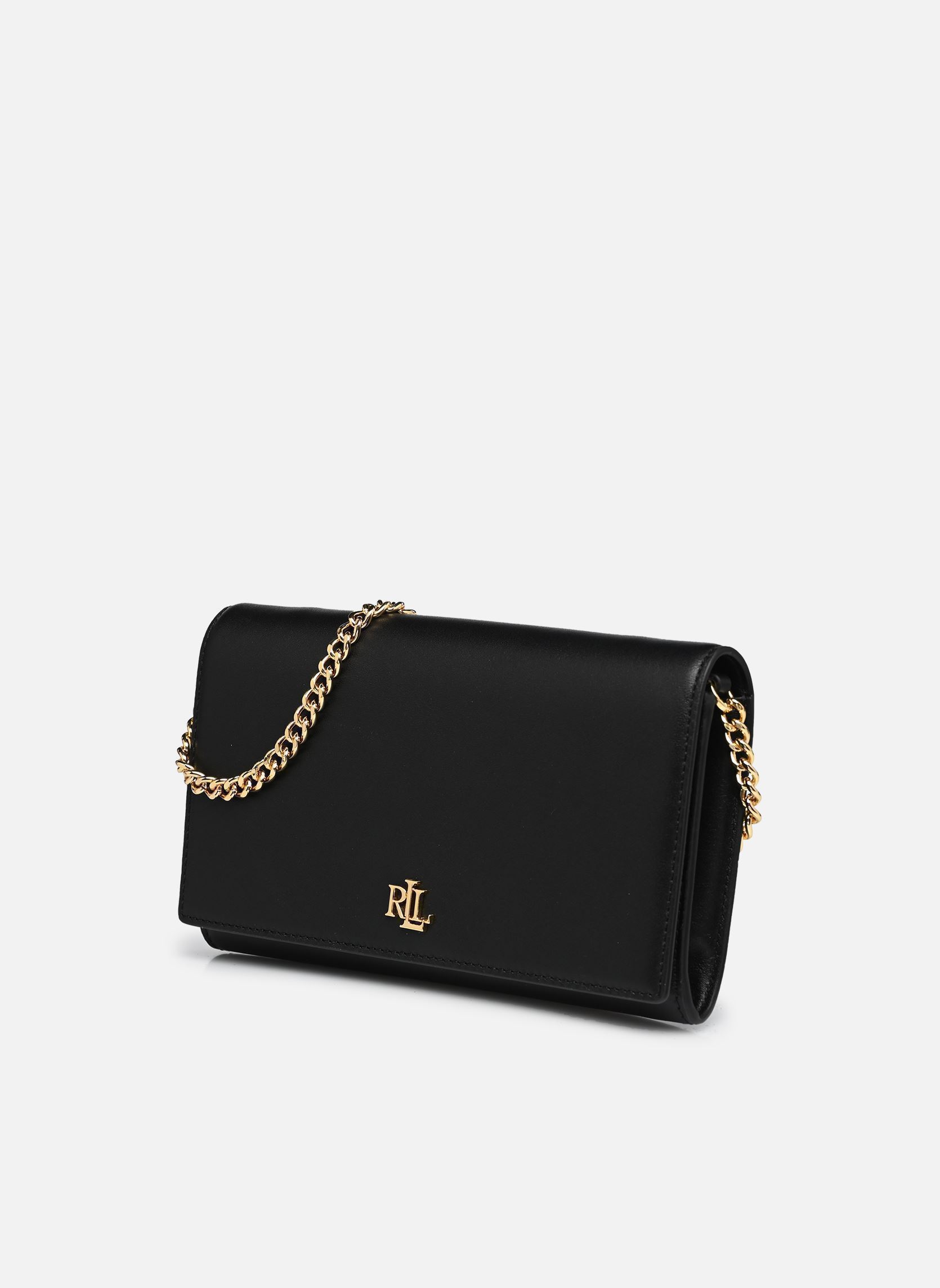Pochettes Adair Ii-Wallet On A Chain-Large femme noir Lauren Ralph Lauren Pochettes Adair Ii-Wallet On A Chain-Large femme noir BLACK
