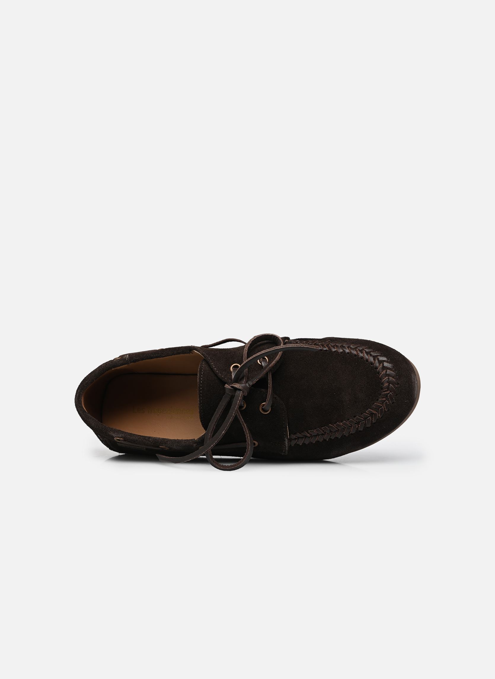 Chaussures bateaux SACATELA femme marron Les Tropéziennes par M Belarbi Chaussures bateaux SACATELA femme marron CHARBON