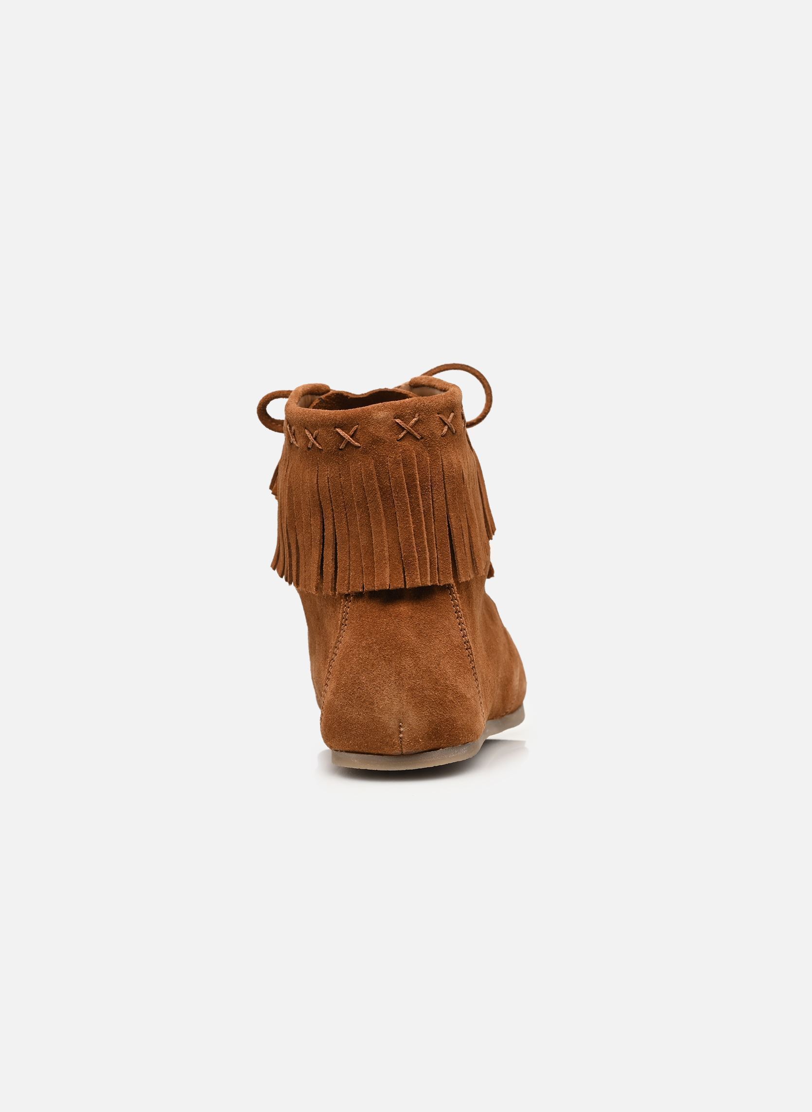 Bottines à lacets ZONKA femme marron Les Tropéziennes par M Belarbi Bottines à lacets ZONKA femme marron CAMEL