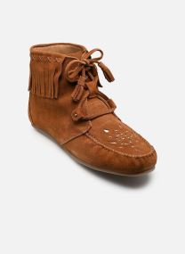 Bottines à lacets ZONKA femme marron