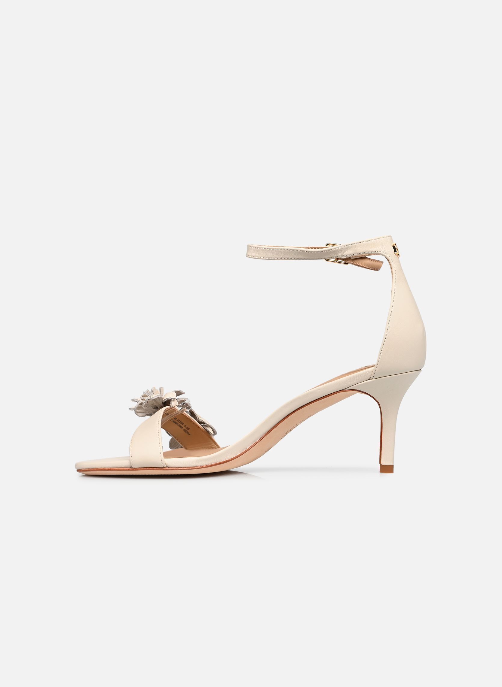 Pumps Allie M Flwr-Sandals-Heel Sandal dames wit Lauren Ralph Lauren Pumps Allie M Flwr-Sandals-Heel Sandal dames wit Soft White