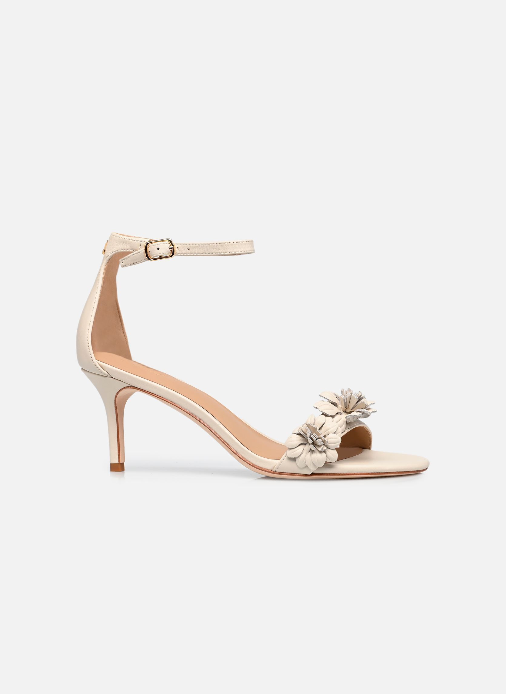Pumps Allie M Flwr-Sandals-Heel Sandal dames wit Lauren Ralph Lauren Pumps Allie M Flwr-Sandals-Heel Sandal dames wit Soft White