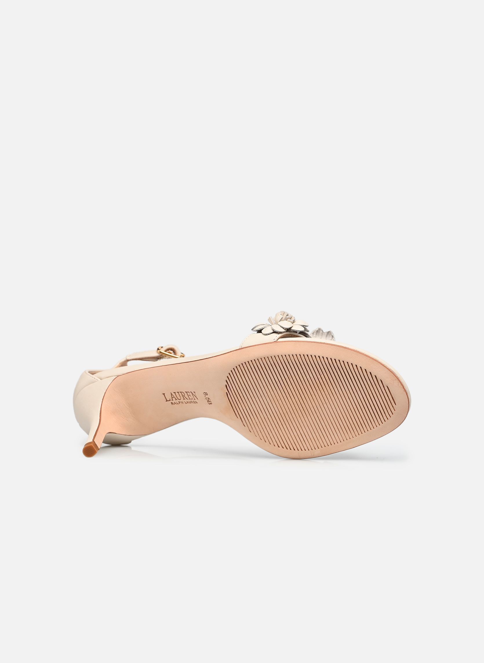 Pumps Allie M Flwr-Sandals-Heel Sandal dames wit Lauren Ralph Lauren Pumps Allie M Flwr-Sandals-Heel Sandal dames wit Soft White