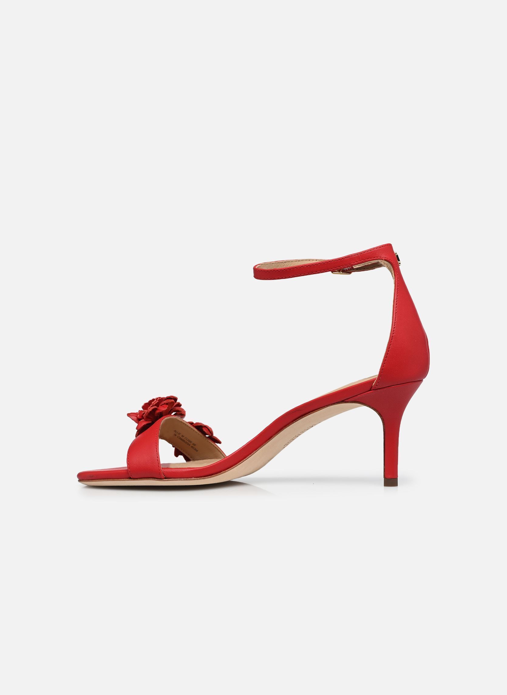 Escarpins Allie M Flwr-Sandals-Heel Sandal femme rouge Lauren Ralph Lauren Escarpins Allie M Flwr-Sandals-Heel Sandal femme rouge Festive Red