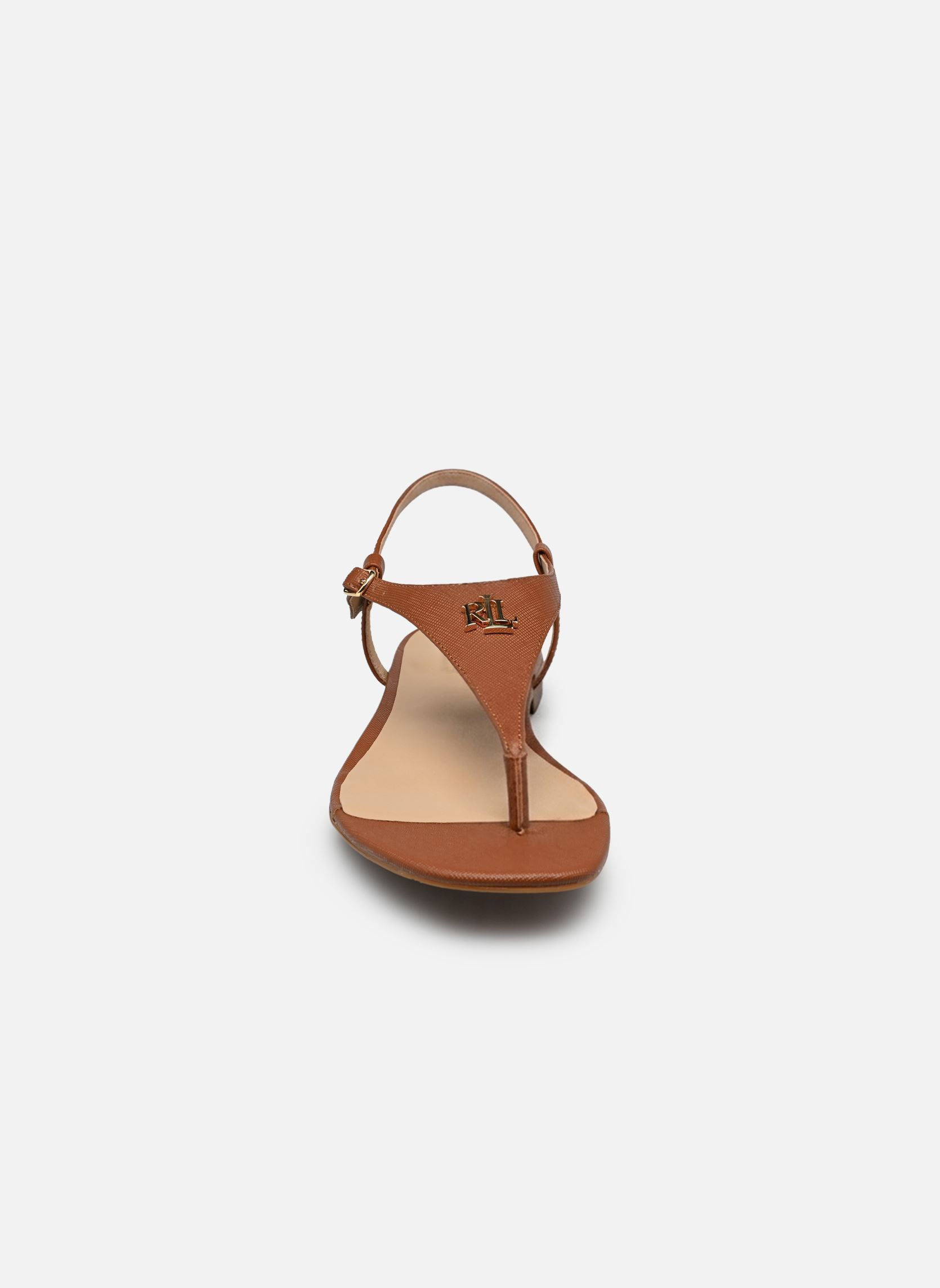 Sandales Everley 2-Sandals-Flat Sandal femme marron Lauren Ralph Lauren Sandales Everley 2-Sandals-Flat Sandal femme marron Lauren tan