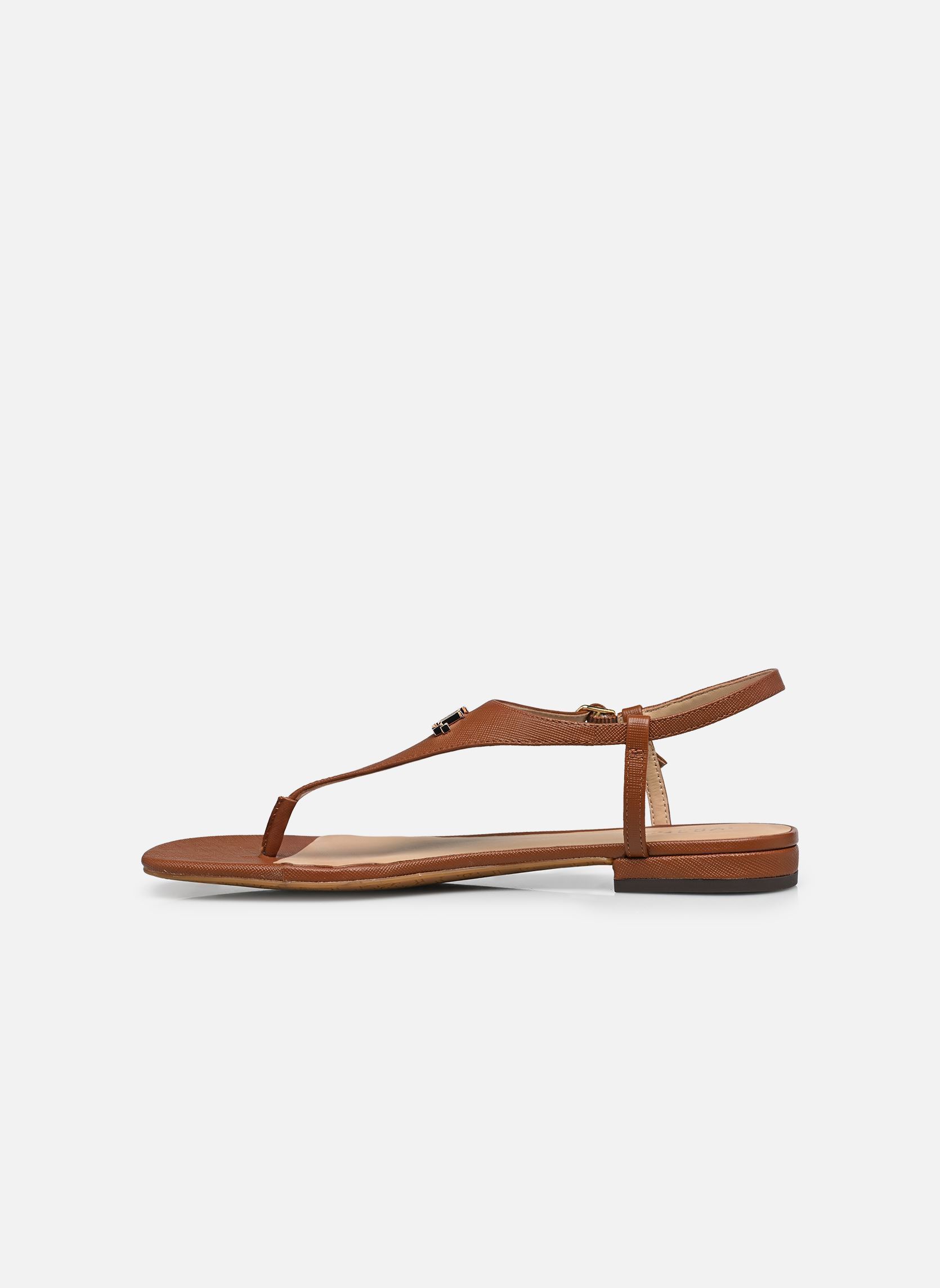 Sandales Everley 2-Sandals-Flat Sandal femme marron Lauren Ralph Lauren Sandales Everley 2-Sandals-Flat Sandal femme marron Lauren tan