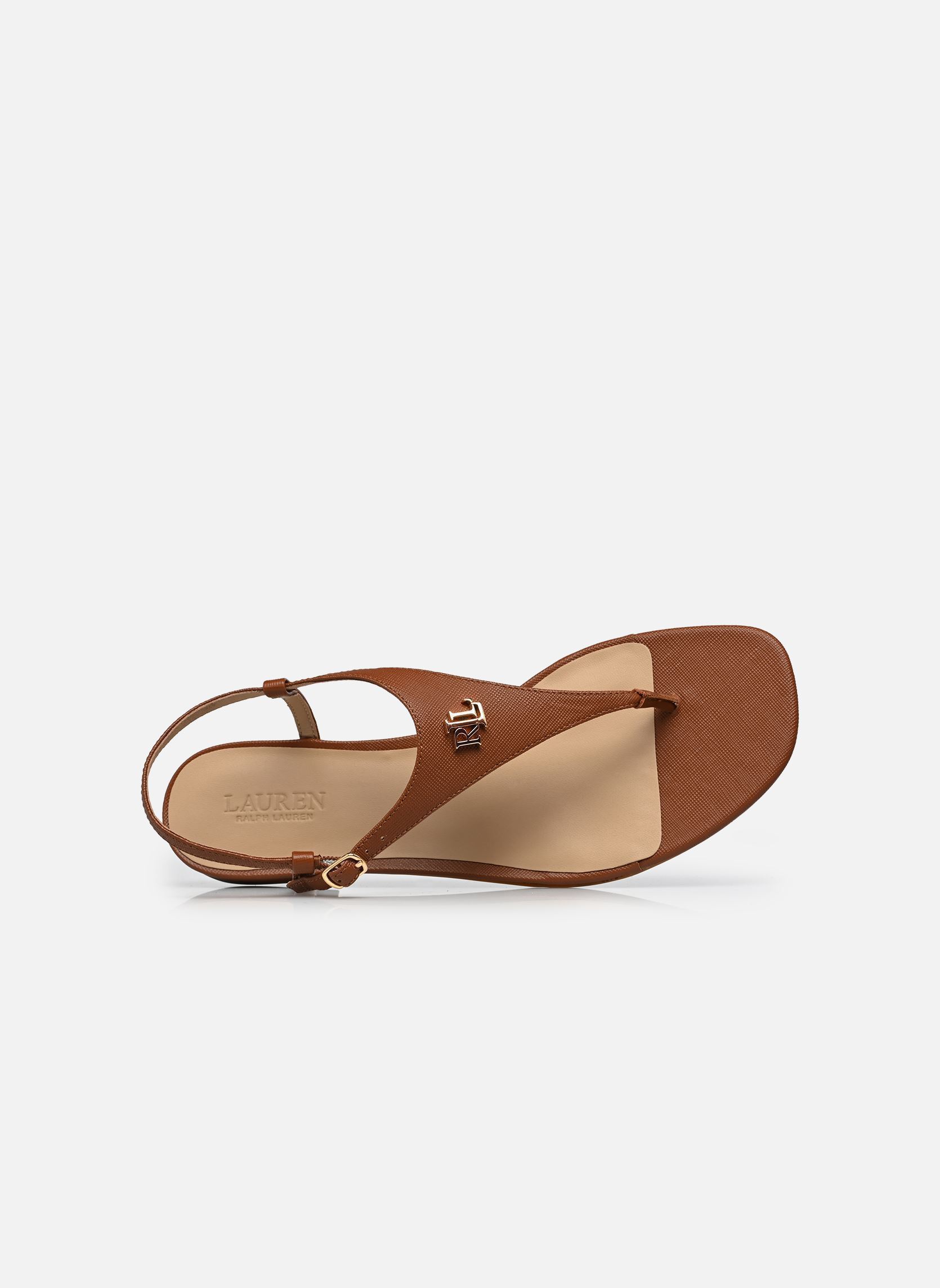 Sandales Everley 2-Sandals-Flat Sandal femme marron Lauren Ralph Lauren Sandales Everley 2-Sandals-Flat Sandal femme marron Lauren tan