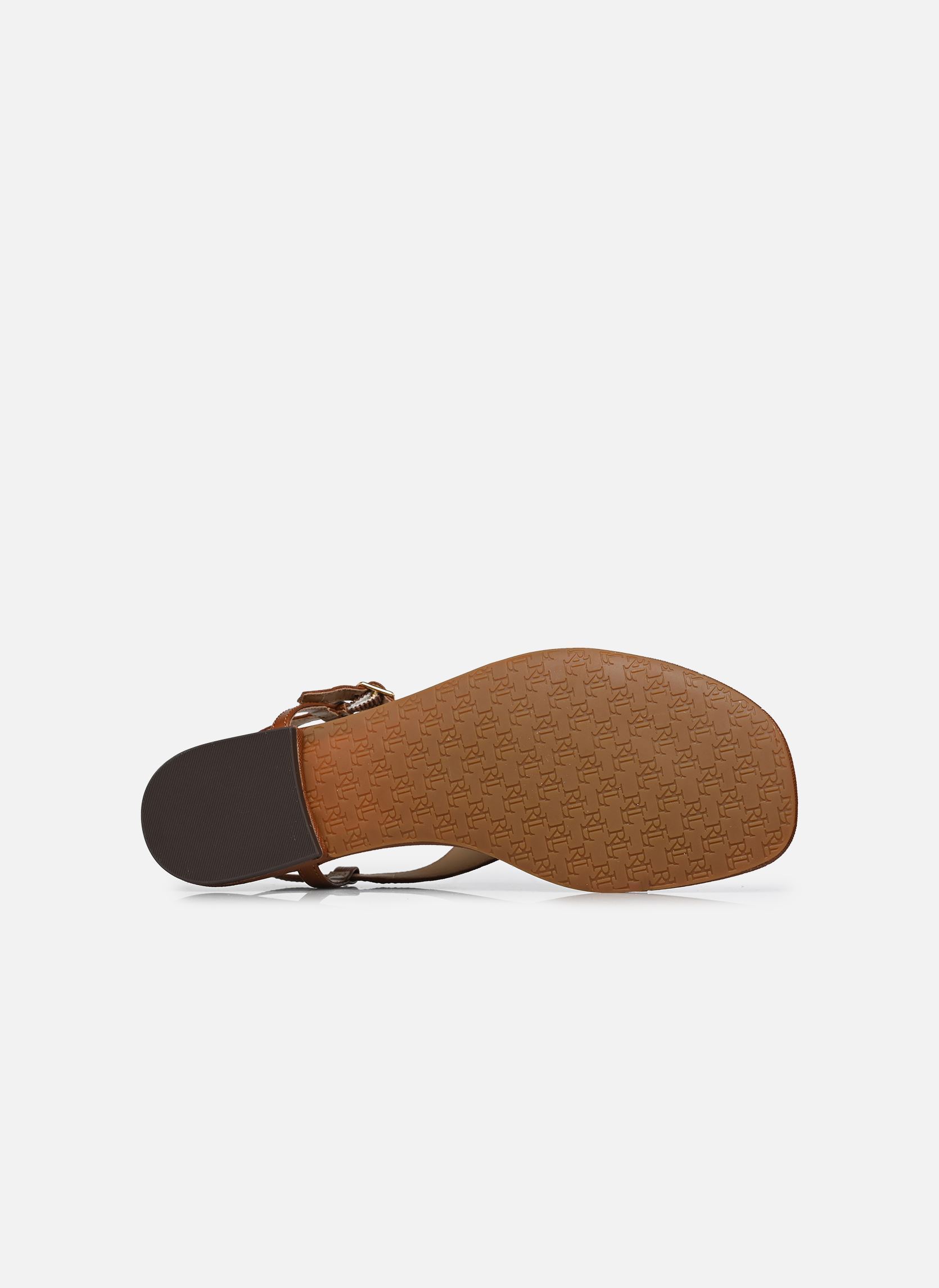 Sandales Everley 2-Sandals-Flat Sandal femme marron Lauren Ralph Lauren Sandales Everley 2-Sandals-Flat Sandal femme marron Lauren tan