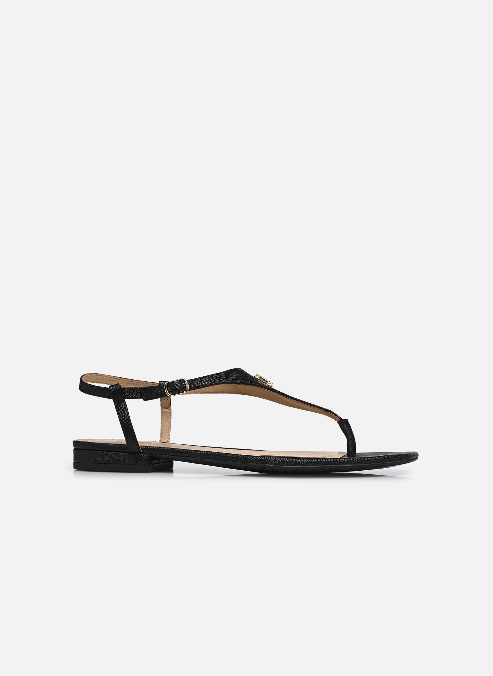 Sandales Everley 2-Sandals-Flat Sandal femme noir Lauren Ralph Lauren Sandales Everley 2-Sandals-Flat Sandal femme noir Black