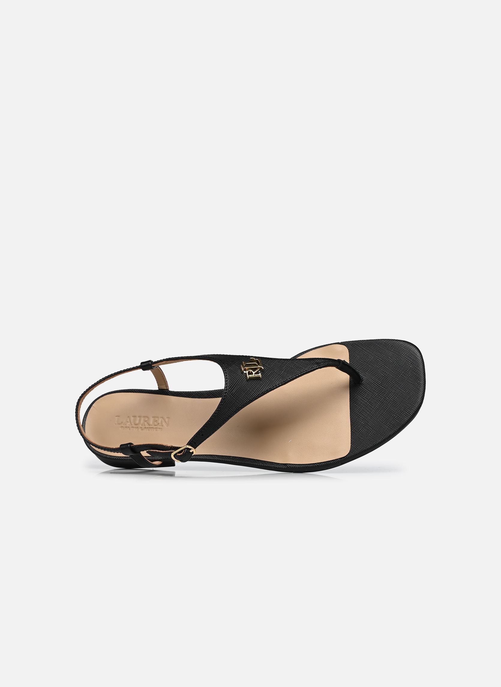 Sandales Everley 2-Sandals-Flat Sandal femme noir Lauren Ralph Lauren Sandales Everley 2-Sandals-Flat Sandal femme noir Black